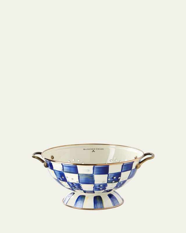 Royal Check Large Colander